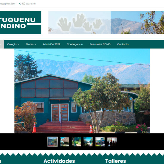 Antuquenu Andino Website
